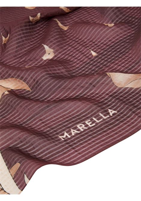 Stola in seta - BORDEAUX Marella | ALEC001