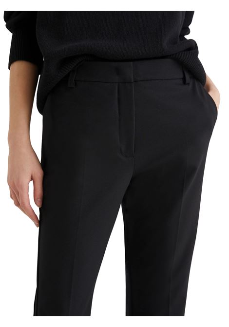 Pantalone slim fit in jersey - NERO Marella | ARTUR003