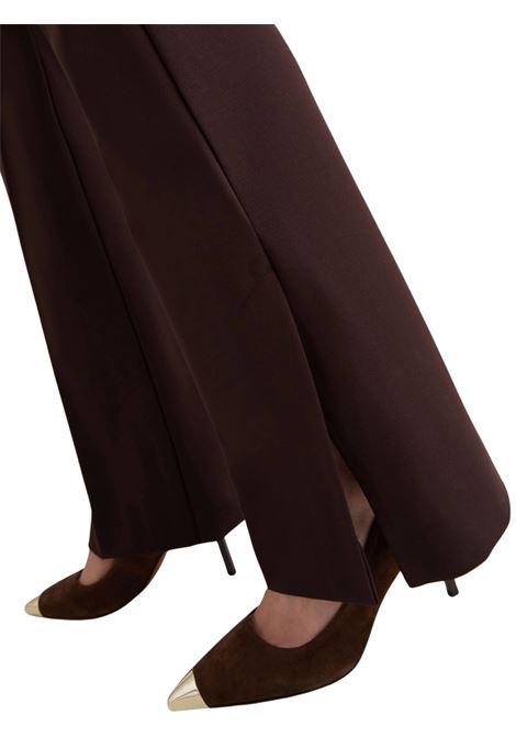 Pantalone slim fit in jersey - MARRONE Marella | ARTUR004