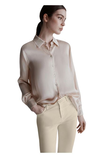 Camicia in raso di misto seta - PANNA Marella | BUNNY001