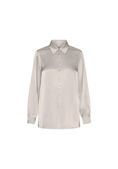 Camicia in raso di misto seta - PANNA Marella | BUNNY001