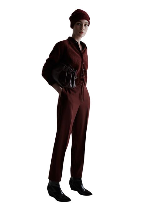 Camicia in raso di misto seta - BORDEAUX Marella | BUNNY003