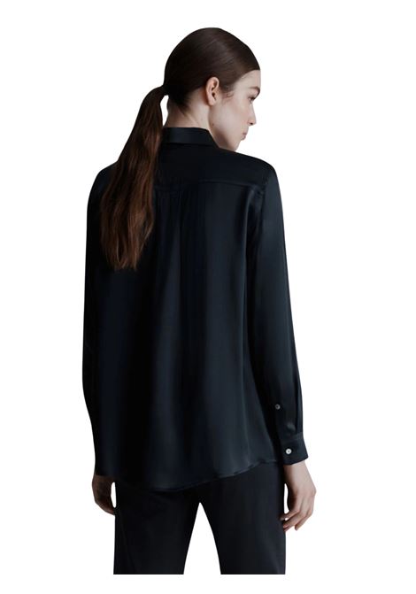 Camicia in raso di misto seta - ANTRACITE Marella | BUNNY004