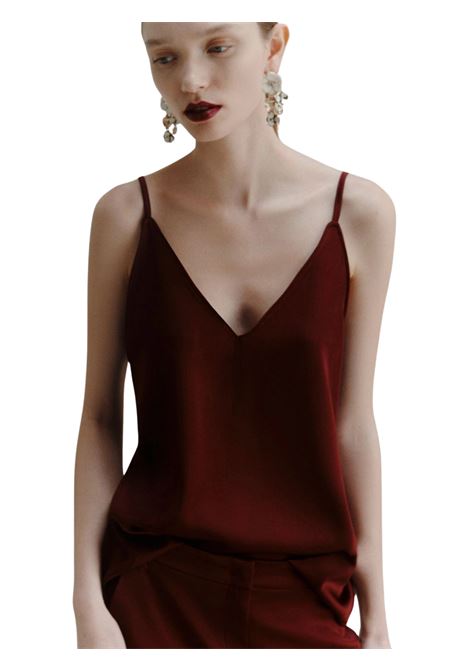 Top sottoveste in satin - BORDEAUX Marella | CARSO001