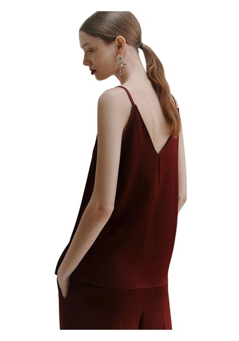 Top sottoveste in satin - BORDEAUX Marella | CARSO001