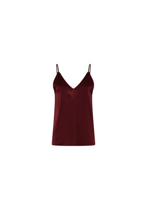 Top sottoveste in satin - BORDEAUX Marella | CARSO001