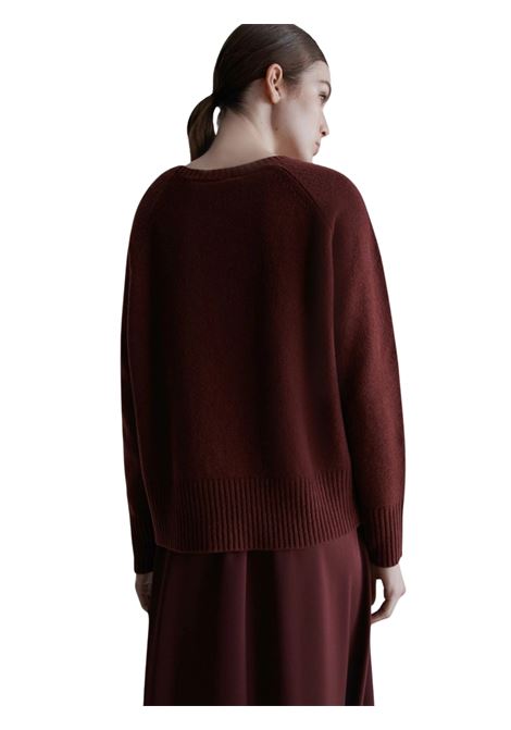 Maglia boxy in pura lana - BORDEAUX Marella | CELIA003