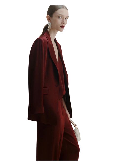 Giacca in satin - BORDEAUX Marella | COGNAC001