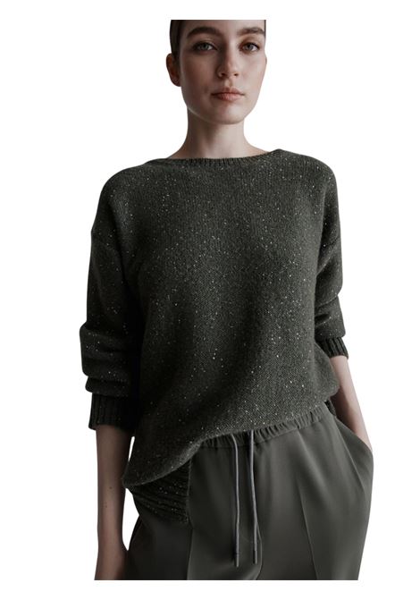 Maglia dritta in misto cashmere - OLIVA Marella | ENNIO002