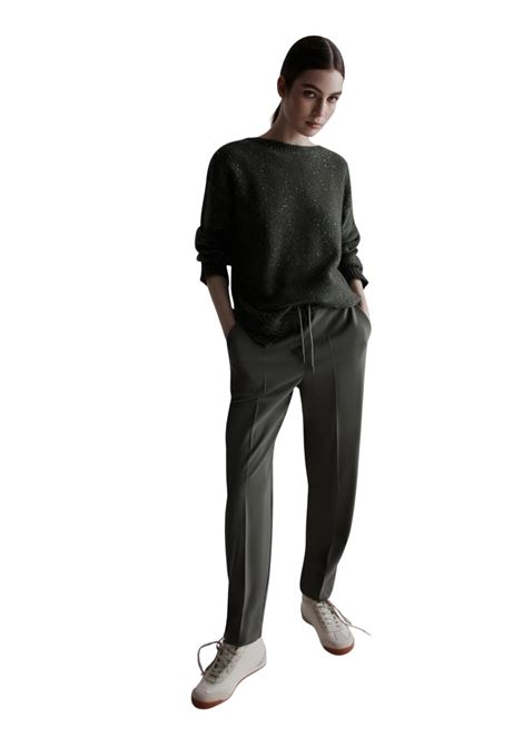 Jogger in twill stretch - OLIVA Marella | SEME002