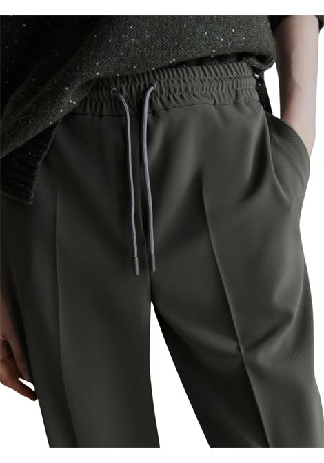 Jogger in twill stretch - OLIVA Marella | SEME002