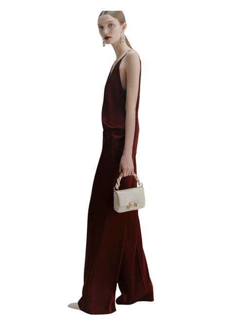 Pantalone in satin - BORDEAUX Marella | WOLF001