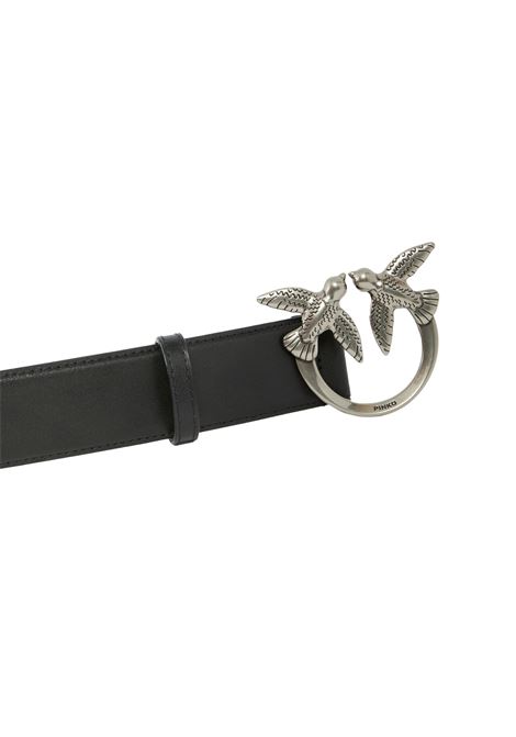 Love Birds in pelle 4cm Pinko | 100120-A0F1Z99O