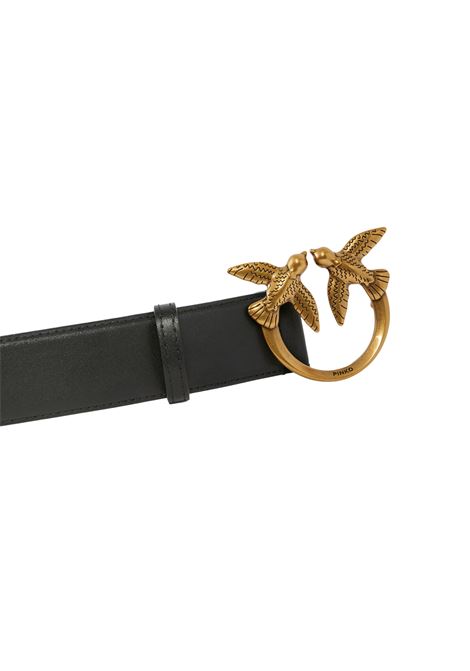 Love Birds in pelle 4cm Pinko | 100120-A0F1Z99Q