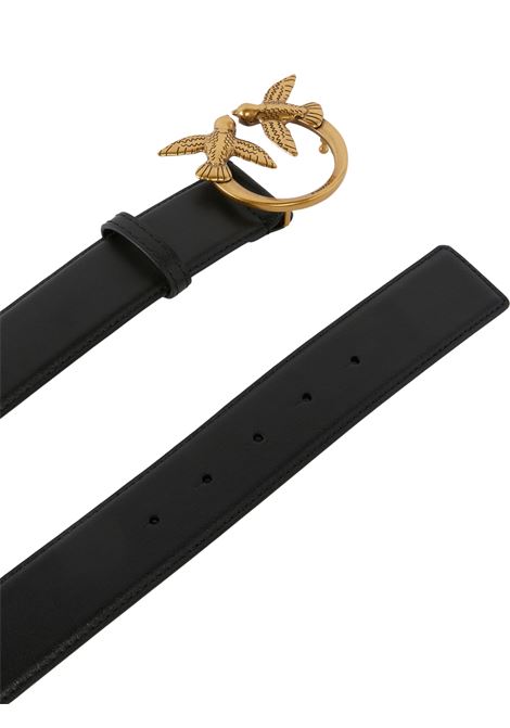 Love Birds in pelle 4cm Pinko | 100120-A0F1Z99Q