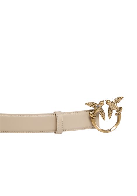 Cintura Love Birds in pelle 3cm Pinko | 100125-A0F1C50Q