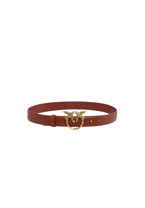 Cintura Love Birds in pelle 3cm Pinko | 100125-A0F1L74Q