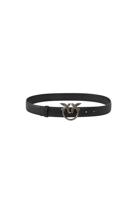 Cintura Love Birds in pelle 3cm Pinko | 100125-A0F1Z99O