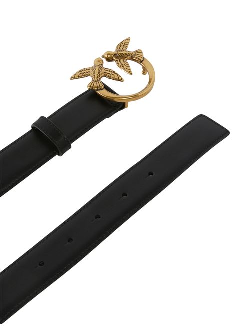 Cintura Love Birds in pelle 3cm Pinko | 100125-A0F1Z99Q
