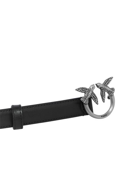Cintura sottile Love Birds in pelle 2cm Pinko | 100143-A0F1Z99O