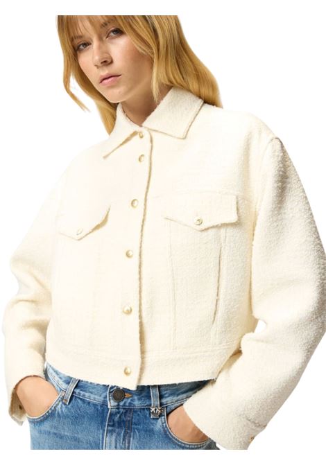 Giacca trucker in bouclé di cotone e lana Pinko | 105819-A2VJZ05