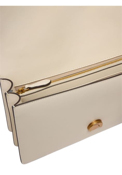 Borsa a mano media Love Bag One in pelle BIANCO SETA Pinko | 105857-A0F1Z14Q