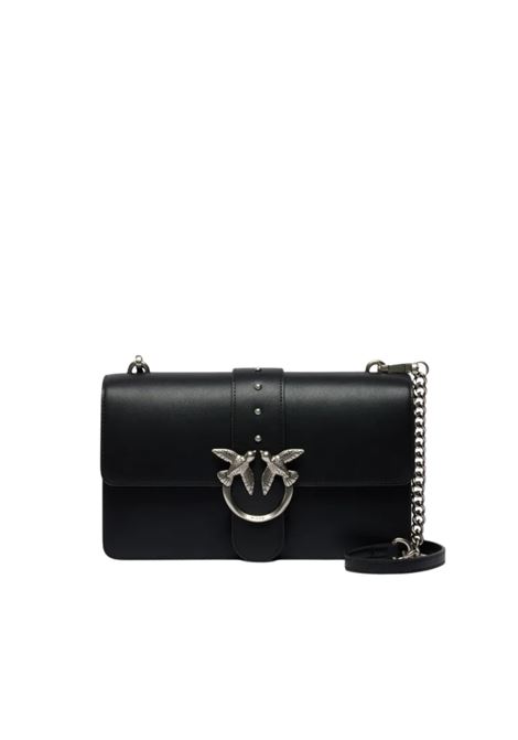 Borsa a mano media Love Bag One in pelle NERO Pinko | 105857-A0F1Z99O