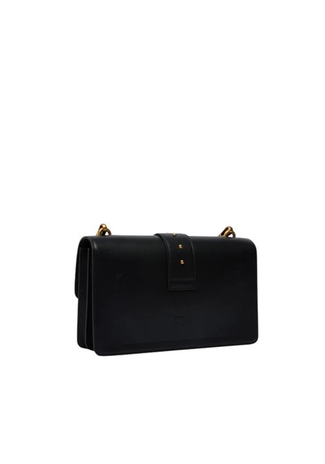 Borsa a mano media Love Bag One in pelle NERO Pinko | 105857-A0F1Z99Q