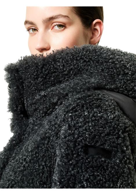 lamb hybrid hood wom jacket Rrd | W2557220