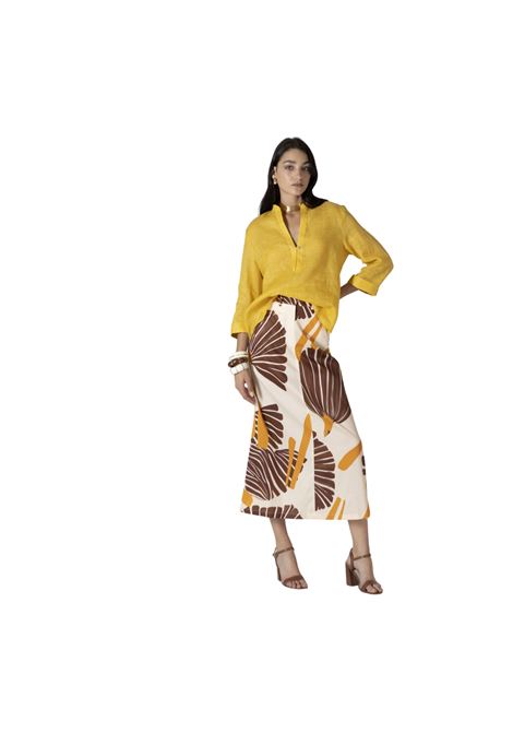 Gonna in cotone stampato hanita | H.G946.4251FANTASIA