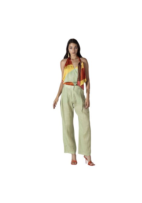 Top con nodo hanita | H.M2948.4302ARANCIO