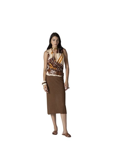 Top cotone stampato hanita | H.M2978.4251FANTASIA