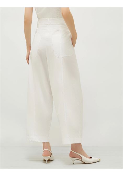 marella sport pantaloni in popeline di puro cotone Marella | EDY001