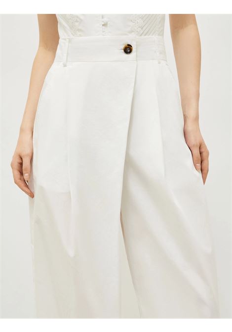 marella sport pantaloni in popeline di puro cotone Marella | EDY001