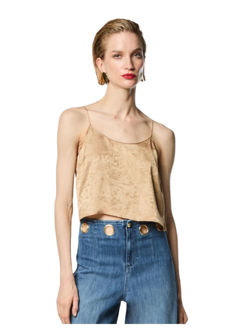 nenette top in jacquard con catena Nenette | 39BB-FADDA0108