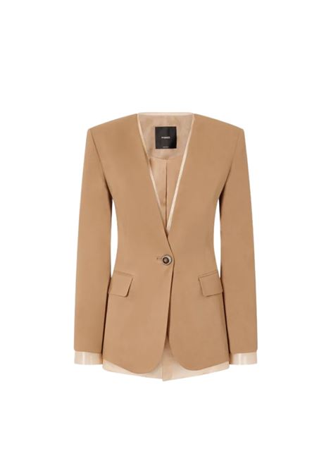 pinko giacca in lino stretch Pinko | 104674-A2EEL31