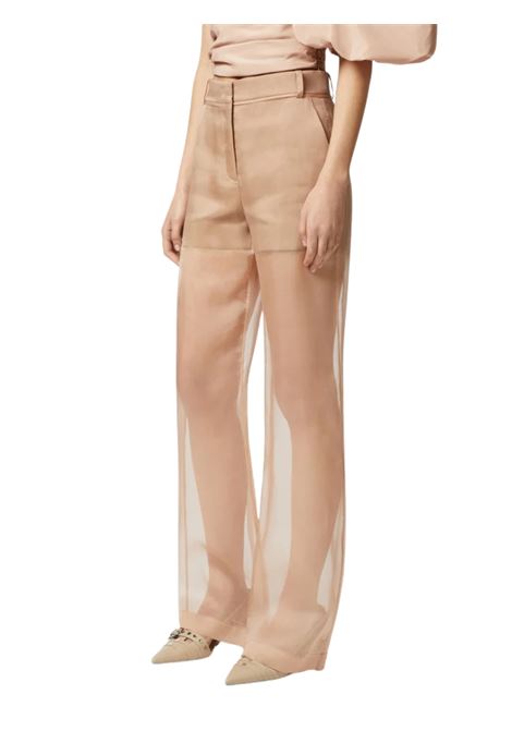 pinko pantaloni in lino